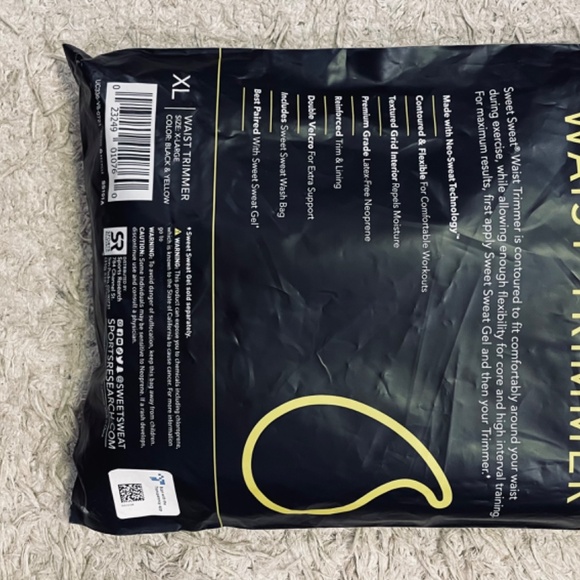 Sweet Sweat Waist Trimmer for Women and Men - Sweat Band Waist Trainer for High- - Picture 2 of 3